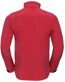 Russell Athletic Russell Effen Soft Shell Jas Heren (Klassiek rood) - L