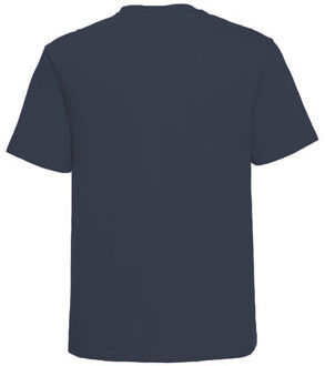 Russell Athletic Russell Europa Heren Klassiek Zwaargewicht Ringspun Korte Mouwen T-Shirt (Franse marine) Navy - XL