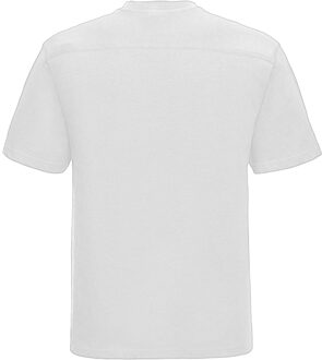 Russell Athletic Russell Europa Heren Werkkleding Korte Mouwen Katoenen T-Shirt (Wit) - maat XS
