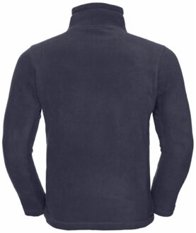 Russell Athletic Russell Heren 1/4 Ritssluiting Outdoor Fleece Top (Franse marine) - maat Navy