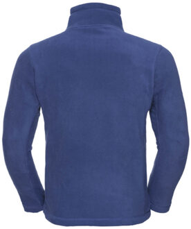 Russell Athletic Russell Heren 1/4 Ritssluiting Outdoor Fleece Top (Helder Koninklijk) - maat M Navy/blauw