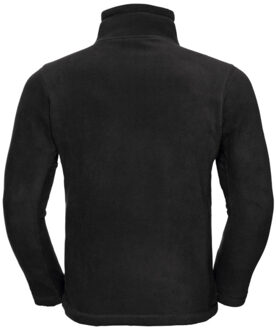 Russell Athletic Russell Heren 1/4 Ritssluiting Outdoor Fleece Top (Zwart)