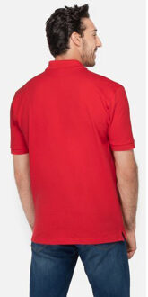 Russell Athletic Russell Heren 100% Katoenen Korte Mouw Poloshirt (Klassiek rood)