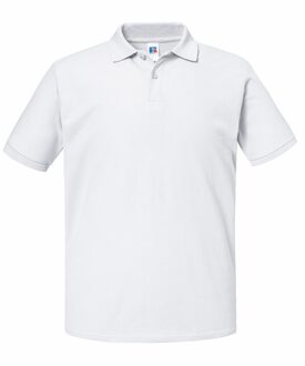 Russell Athletic Russell Heren Authentic Eco Piqué Poloshirt (Wit) - S