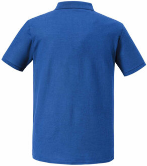 Russell Athletic Russell Heren Authentic Eco Poloshirt (Helder Koninklijk) - maat XS Navy/blauw