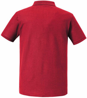 Russell Athletic Russell Heren Authentic Eco Poloshirt (Klassiek rood) - 2XL