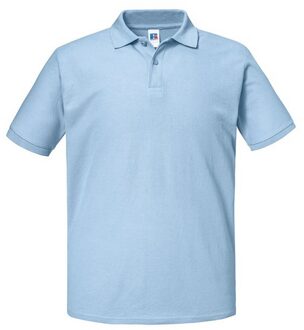 Russell Athletic Russell Heren Authentic Eco Poloshirt (Sky) - maat 2XL Hemelsblauw