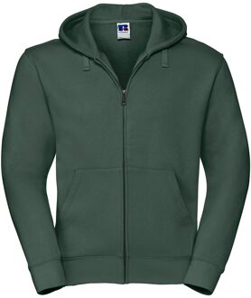 Russell Athletic Russell Heren Authentic Full Zip Hoodie (Fles groen)