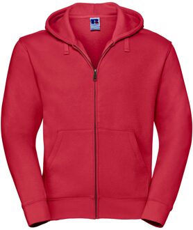 Russell Athletic Russell Heren Authentic Full Zip Hoodie (Klassiek rood) - M