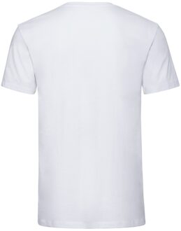 Russell Athletic Russell Heren Authentiek Puur Organisch T-Shirt (Wit) - maat XL