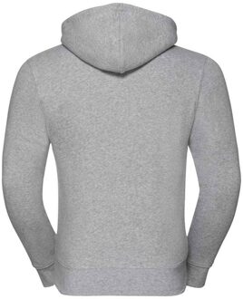 Russell Athletic Russell Heren Authentiek Sweatshirt met capuchon (Licht Oxford) - maat S Grijs