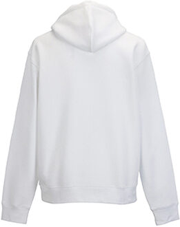 Russell Athletic Russell Heren Authentieke Hooded Sweatshirt / Hoodie (Wit) - 3XL