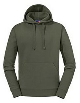 Russell Athletic Russell Heren Authentieke Hoodie (Olijf) - M