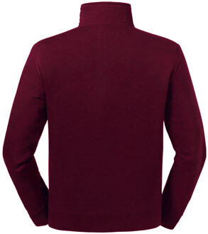 Russell Athletic Russell Heren Authentieke Kwartier Ritssweatshirt (Bourgondië) Bourgogne - 2XL