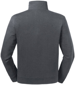 Russell Athletic Russell Heren Authentieke Kwartier Ritssweatshirt (Konvooi Grijs) Donkergrijs