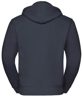 Russell Athletic Russell Heren Authentieke Sweatshirt met volledige ritssluiting / Hoodie (Konvooi Grijs) - maat XL Donkergrijs