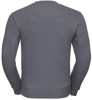 Russell Athletic Russell Heren Authentieke Sweatshirt (Slimmer Cut) (Konvooi Grijs) Donkergrijs