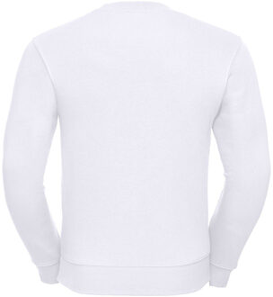Russell Athletic Russell Heren Authentieke Sweatshirt (Slimmer Cut) (Wit) - 3XL