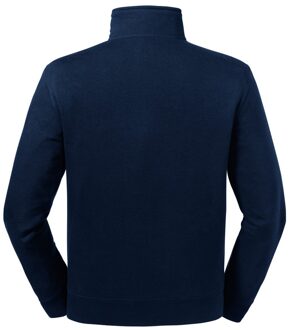 Russell Athletic Russell Heren Authentieke Zip Neck Sweatshirt (Franse marine) - maat S Navy