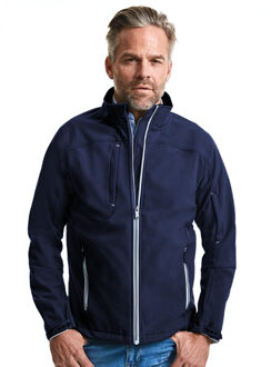 Russell Athletic Russell Heren Bionic Softshell Jacket (Franse marine) Navy - 4XL