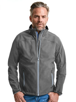 Russell Athletic Russell Heren Bionic Softshell Jacket (IJzergrijs) - 4XL