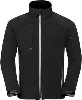 Russell Athletic Russell Heren Bionic Softshell Jacket (Zwart) - XS