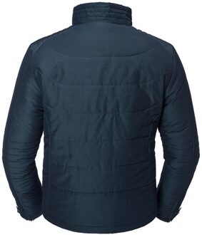 Russell Athletic Russell Heren Cross Gewatteerd Jasje (Franse marine) - maat Navy