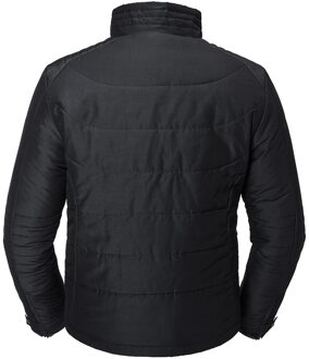 Russell Athletic Russell Heren Cross Gewatteerd Jasje (Zwart)