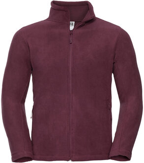 Russell Athletic Russell Heren Full Zip Outdoor Fleece Jacket (Bourgondië) Bourgogne - S