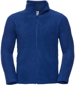 Russell Athletic Russell Heren Full Zip Outdoor Fleece Jacket (Helder Koninklijk) - maat 3XL Navy/blauw