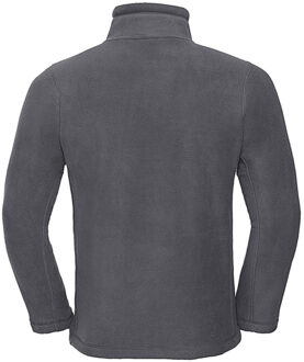 Russell Athletic Russell Heren Full Zip Outdoor Fleece Jacket (Konvooi Grijs) Donkergrijs