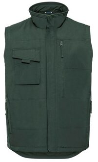 Russell Athletic Russell Heren Gilet voor zwaar gebruik (Fles groen)