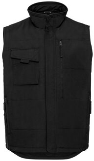 Russell Athletic Russell Heren Gilet voor zwaar gebruik (Zwart) - maat