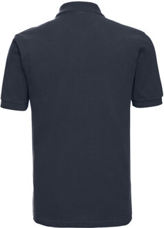 Russell Athletic Russell Heren Klassiek Piqué Katoenen Polo Shirt (Franse marine) - maat M Navy