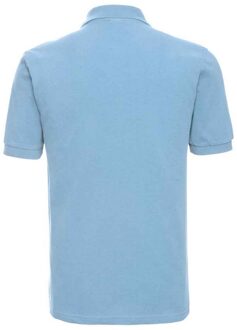 Russell Athletic Russell Heren Klassiek Piqué Katoenen Polo Shirt (Hemelsblauw) - L
