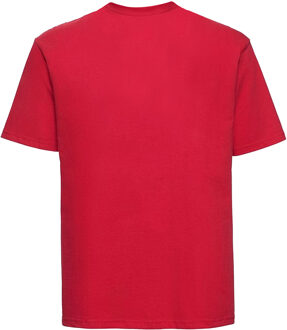 Russell Athletic Russell Heren Klassiek Ringspun Katoen T-Shirt (Klassiek rood)