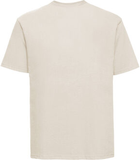 Russell Athletic Russell Heren Klassiek Ringspun Katoen T-Shirt (Natuurlijk) Naturel - M