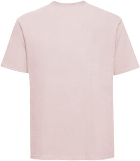 Russell Athletic Russell Heren Klassiek Ringspun Katoen T-Shirt (Poederroos) Roze - XL