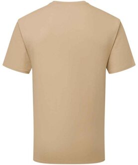 Russell Athletic Russell Heren Klassiek Ringspun Katoen T-Shirt (Tan) - maat XS Bruin