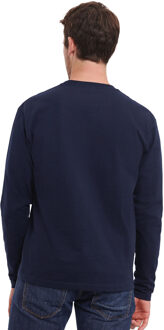 Russell Athletic Russell Heren Klassiek T-shirt met lange mouwen (Franse marine) Navy - 2XL