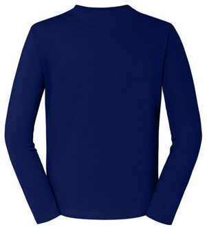 Russell Athletic Russell Heren Klassiek T-shirt met lange mouwen (Marine) - maat M Navy