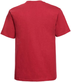 Russell Athletic Russell Heren Klassiek Zwaargewicht T-shirt (Klassiek rood) - 2XL