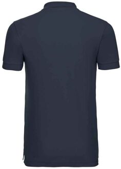 Russell Athletic Russell Heren Piqué Stretch Poloshirt (Franse marine) - maat Navy