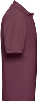 Russell Athletic Russell Heren Polycotton Pique Poloshirt (Bourgondië) Bourgogne - XL