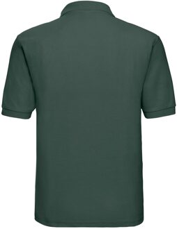 Russell Athletic Russell Heren Polycotton Pique Poloshirt (Fles groen) - 2XL