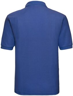 Russell Athletic Russell Heren Polycotton Pique Poloshirt (Helder Koningsblauw) - maat XL Navy/blauw