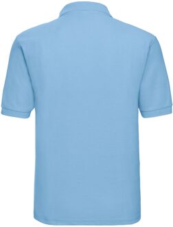 Russell Athletic Russell Heren Polycotton Pique Poloshirt (Hemelsblauw) - M