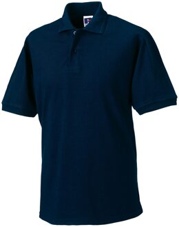 Russell Athletic Russell Heren Polycotton Pique Slijtvast Poloshirt (Franse marine) - maat XS Navy