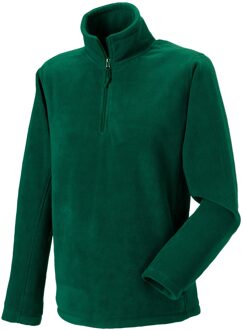 Russell Athletic Russell Heren Quarter Zip Fleece Top (Fles groen) - XL