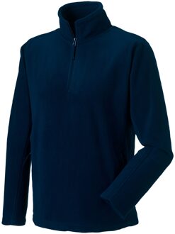 Russell Athletic Russell Heren Quarter Zip Fleece Top (Franse marine) - maat M Navy